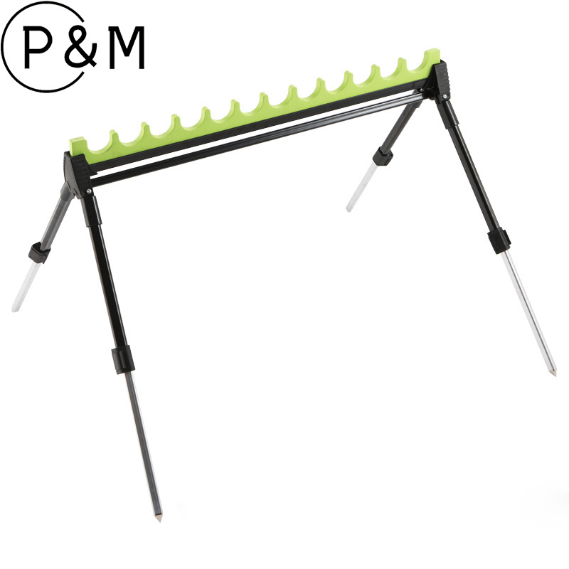 Earthing Grounding Rod - Outdoor Multi-Rod Support Bracket, Adjustable 2-Section