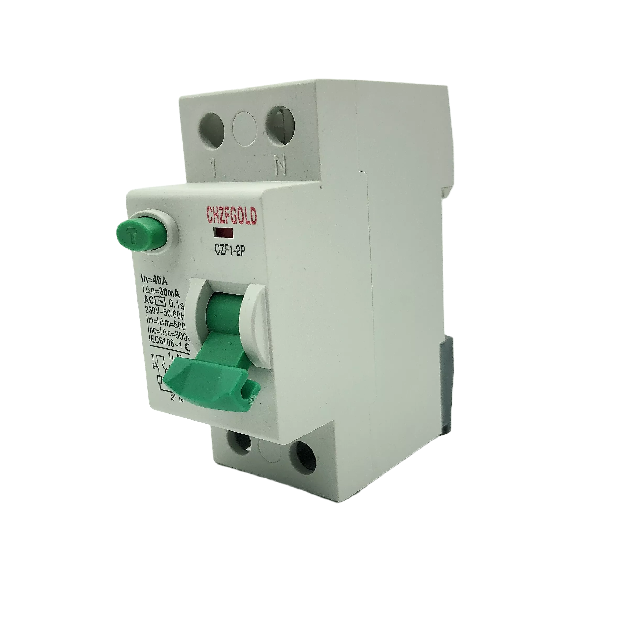 2P/4P 10/30/100/300mA Electric - Din Rail Circuit Breaker avaliação e preço