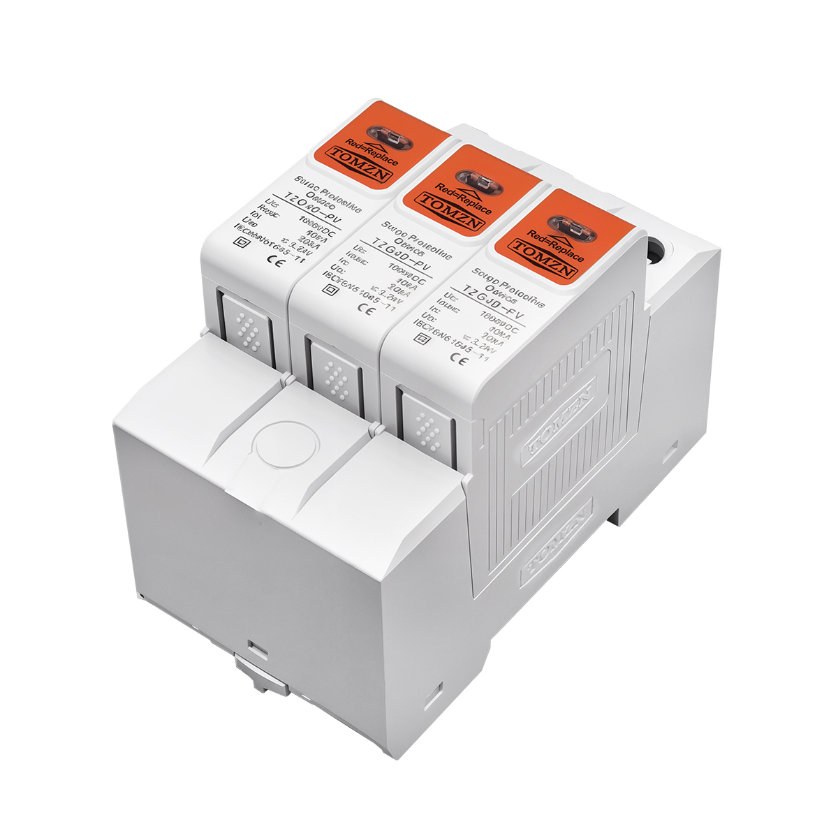 TZG40-PV 3P 1000V 1200V 1500V  - Din Rail Circuit Breaker avaliação e preço