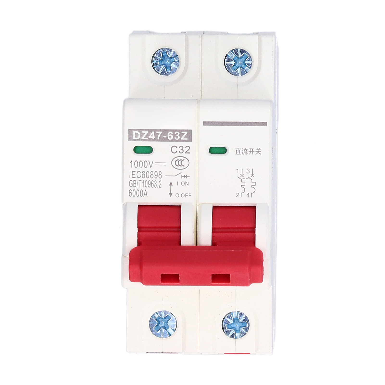 DC Miniature Circuit Breaker 2 - Din Rail Circuit Breaker avaliação e preço