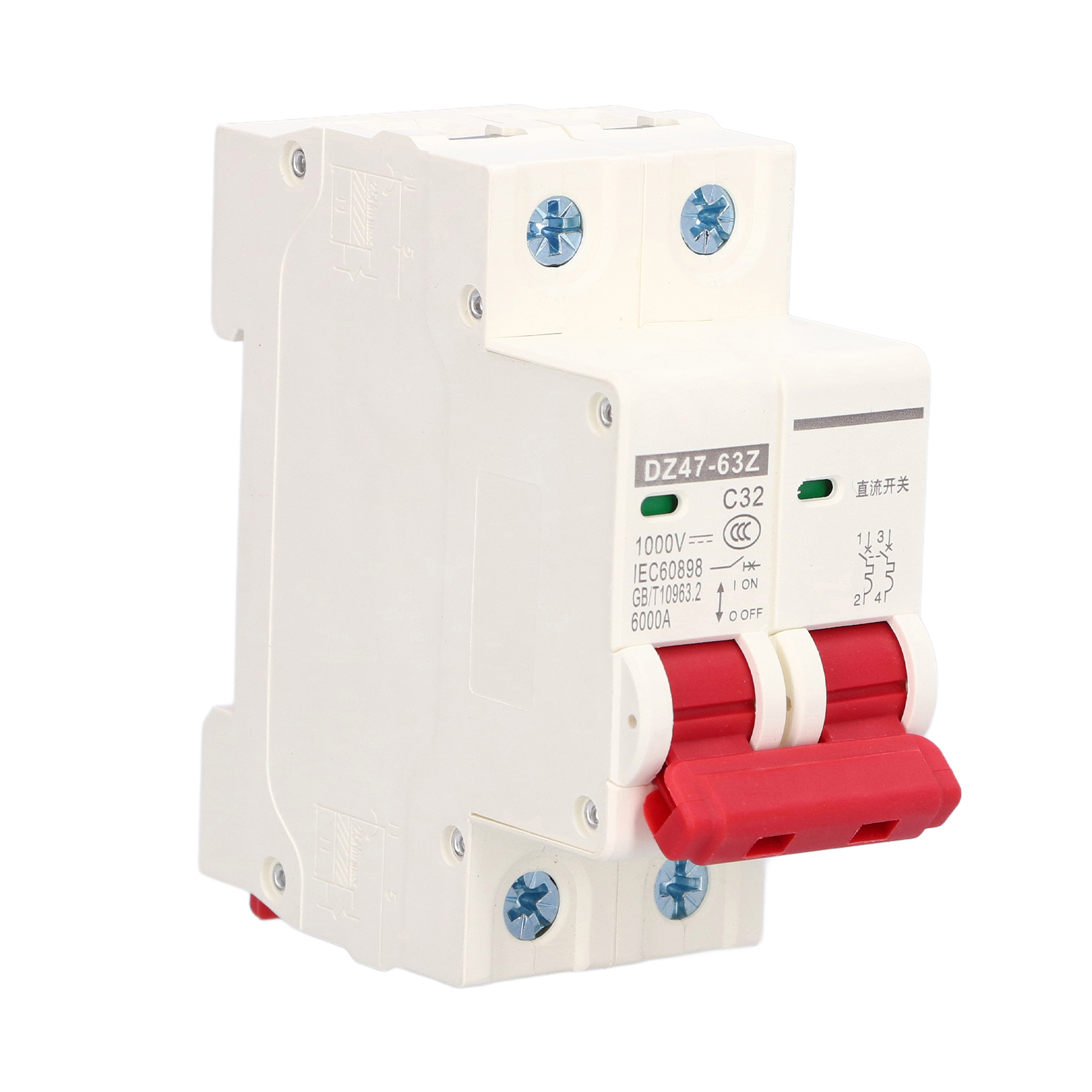 DC Miniature Circuit Breaker 2 - Din Rail Circuit Breaker avaliação e preço
