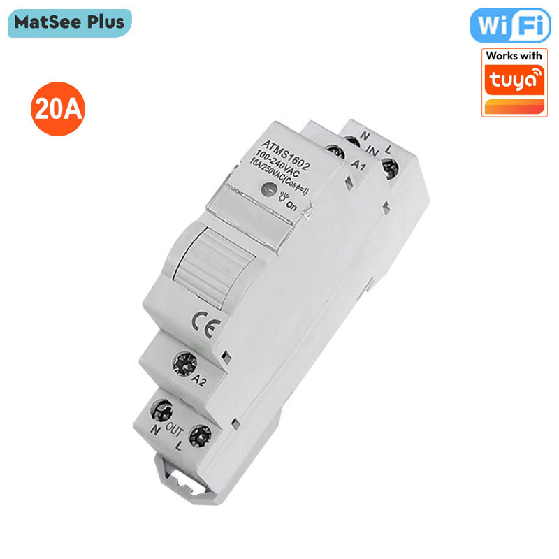 Smart Life WiFi Relay Switch 2 - Din Rail Circuit Breaker avaliação e preço