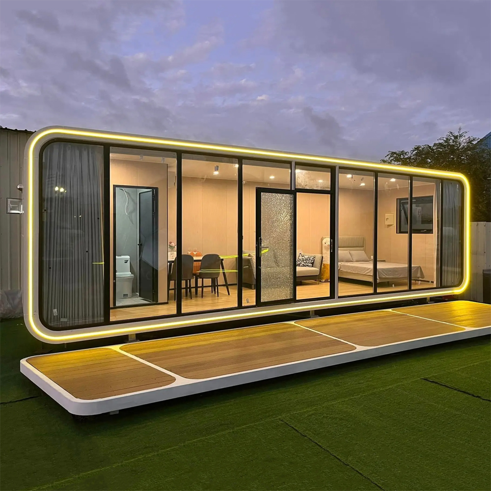 Eco-Friendly Apple Cabin Solar - Renewable Energy Yes Please avaliação e preço
