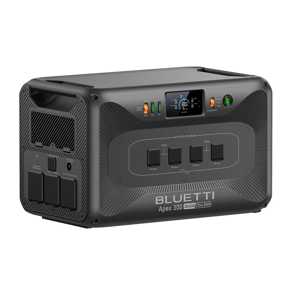 【RENEW 】BLUETTI Apex 300 2764W - Renewable Energy Yes Please avaliação e preço