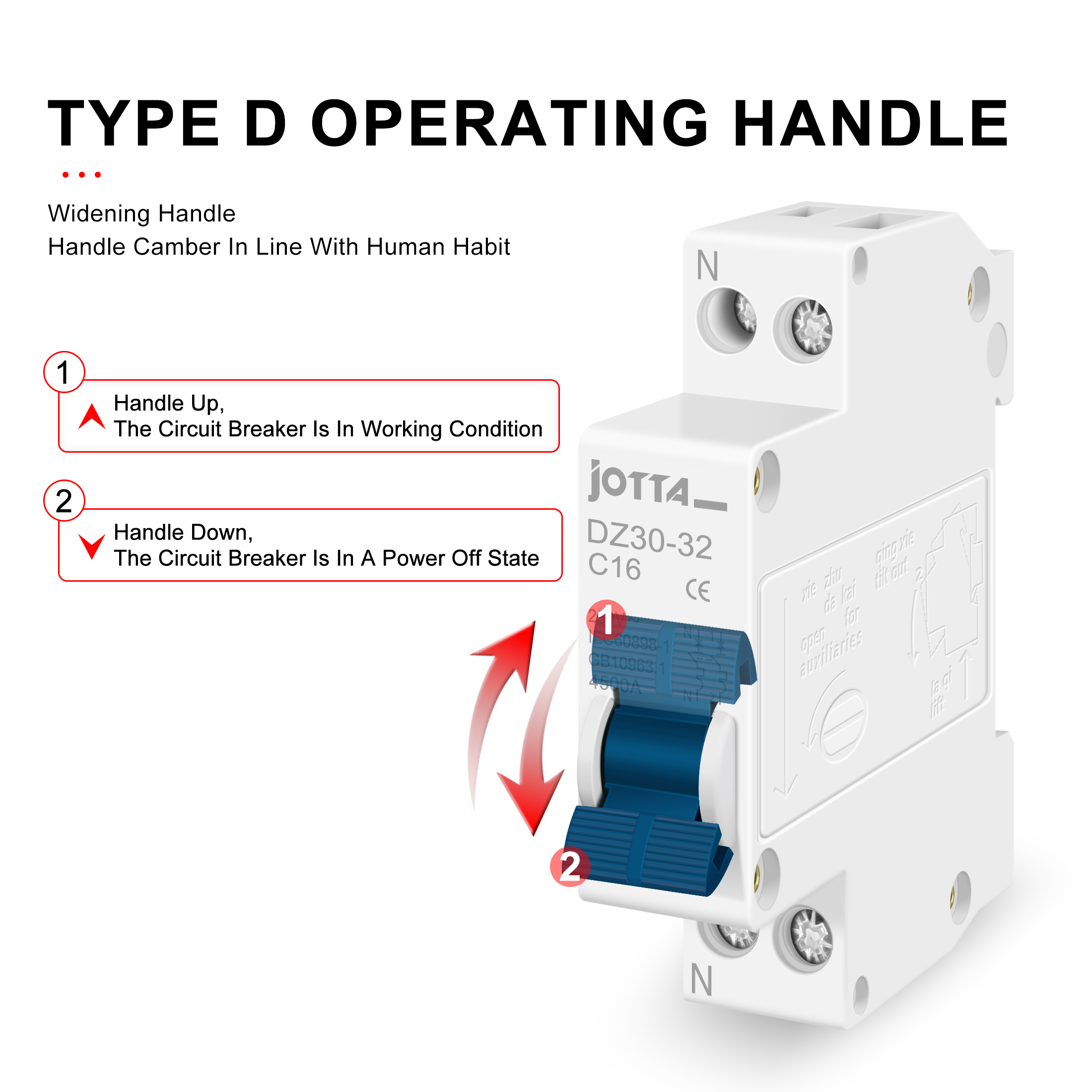 JOTTA DPN 1P+N Mini Circuit Br - Din Rail Circuit Breaker avaliação e preço