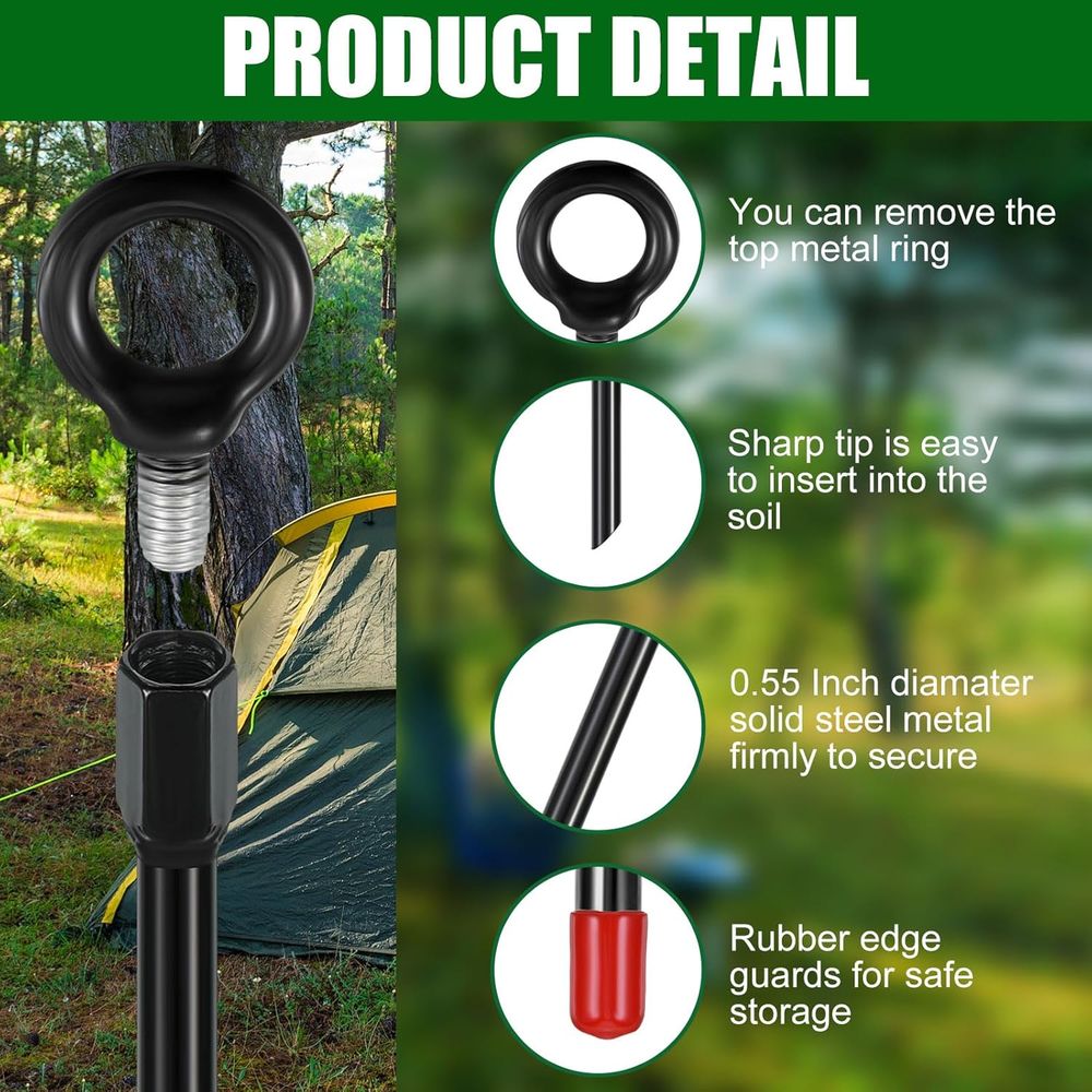 6 Pcs 40 Inch Extra Long Groun - Earthing Grounding Rod avaliação e preço